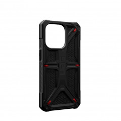 Apple iPhone 14 Pro Hülle Urban Armor Gear Monarch Premium-Gehäuse  MagSAFE   Kevlar Schwarz