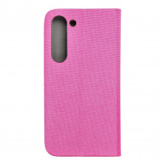 Samsung Galaxy S23 5G Book Handytaschen Sensitive Book Hell-Pink