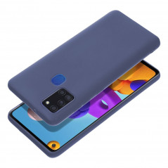 Samsung Galaxy A21s Hülle MATT Blau