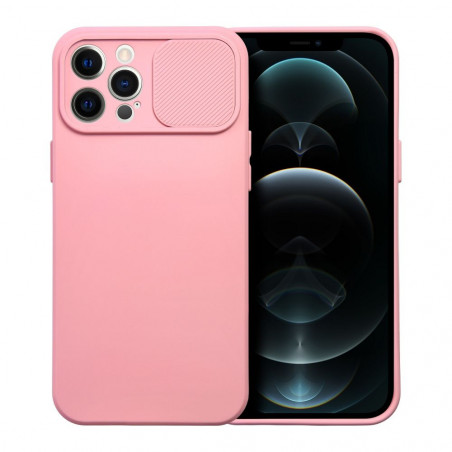 Apple iPhone 12 Pro Hülle Slide Hell-Pink