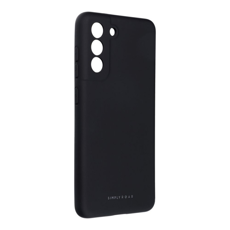 Samsung Galaxy S21 FE 5G Hülle Roar Space Monochromatische, Elegant  Schwarz