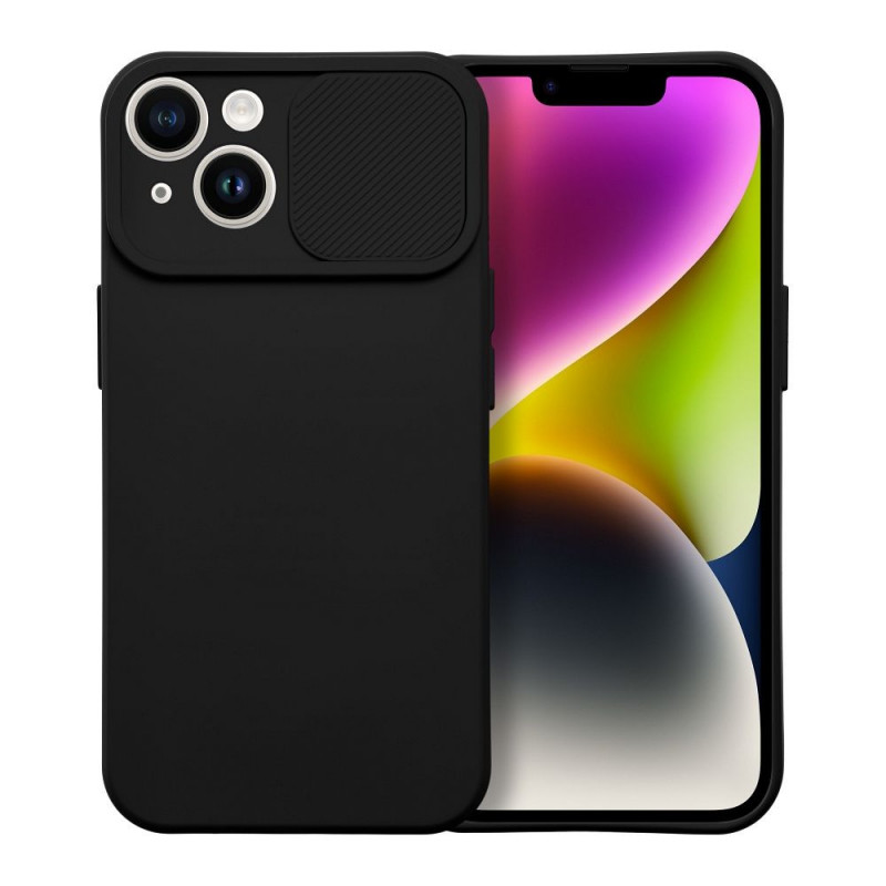 Apple iPhone 14 Hülle Slide Schwarz