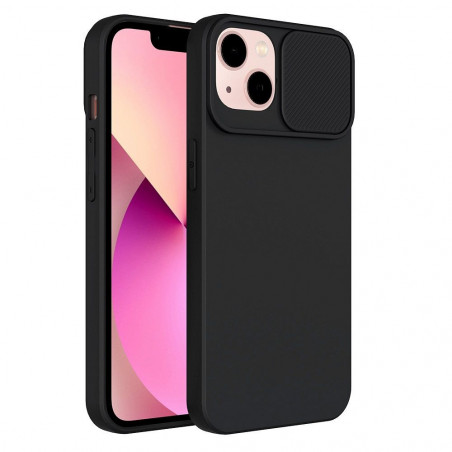 Apple iPhone 14 Hülle Slide Schwarz