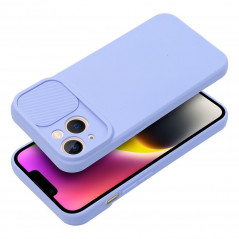 Apple iPhone 14 Hülle Slide Lavendel