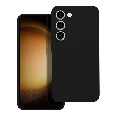 Samsung Galaxy S23 5G Hülle Silicone Elegant  Schwarz