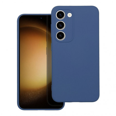 Samsung Galaxy S23 5G Hülle Silicone Elegant  Blau