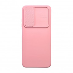 XIAOMI Redmi 9C NFC Hülle Slide Hell-Pink