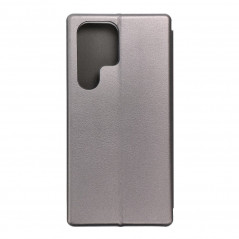 Samsung Galaxy S23 Ultra 5G Book Handytaschen Book Elegance Elegant  Grau
