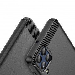 Samsung Galaxy M53 5G Hülle Carbon Elegant  Schwarz