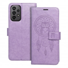 Samsung Galaxy A23 5G Book Handytaschen MEZZO Book Traumfänger  Lila (Purple)