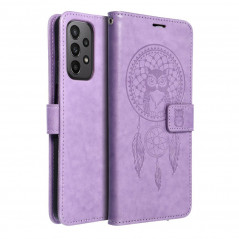 Samsung Galaxy A23 5G Book Handytaschen MEZZO Book Traumfänger  Lila (Purple)