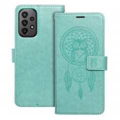 Samsung Galaxy A23 5G Book Handytaschen MEZZO Book Traumfänger  Grün