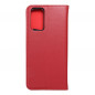 Samsung Galaxy A23 5G Book Handytaschen Leather case SMART PRO Elegant  Rotwein