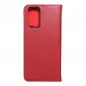 Samsung Galaxy A23 5G Book Handytaschen Leather case SMART PRO Elegant  Rotwein