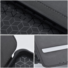 Apple iPhone 13 Pro Book Handytaschen Razor Book Kohlenstoff-Faser, Kohlenstoffmuster  Blau
