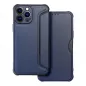 Apple iPhone 13 Pro Max Book Handytaschen Razor Book Kohlenstoff-Faser, Kohlenstoffmuster  Blau