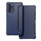 Samsung Galaxy A53 5G Book Handytaschen Razor Book Kohlenstoff-Faser, Kohlenstoffmuster  Blau