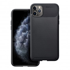 Apple iPhone XS Max Hülle Carbon premium Elegant  Schwarz