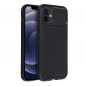Apple iPhone 12 Pro Hülle Carbon premium Elegant  Schwarz