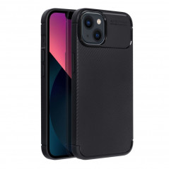 Apple iPhone 13 Hülle Carbon premium Elegant  Schwarz