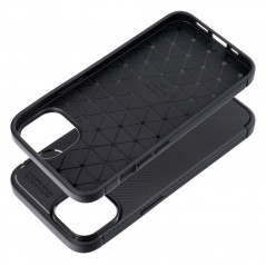 Apple iPhone 13 Hülle Carbon premium Elegant  Schwarz