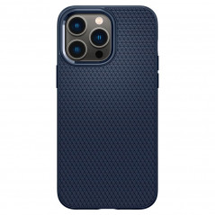 Apple iPhone 14 Pro Hülle Spigen  Liquid Air Navy blau