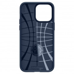 Apple iPhone 14 Pro Hülle Spigen  Liquid Air Navy blau