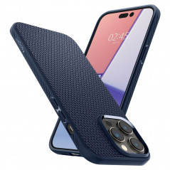 Apple iPhone 14 Pro Hülle Spigen  Liquid Air Navy blau