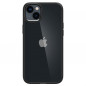 Apple iPhone 14 Plus Hülle Spigen Ultra Hybrid Kristallklar  Matt Schwarz