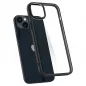 Apple iPhone 14 Plus Hülle Spigen Ultra Hybrid Kristallklar  Matt Schwarz