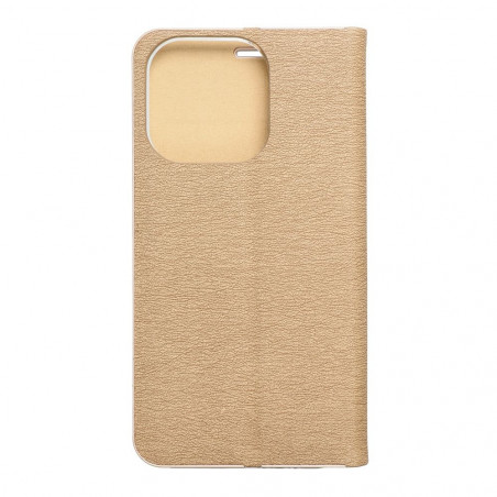 Apple iPhone 14 Pro Book Handytaschen LUNA Book Gold Elegant  Gold