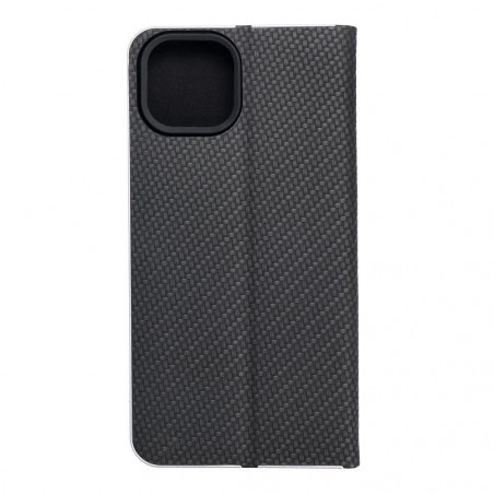 Apple iPhone 14 Pro Max Book Handytaschen LUNA Book Gold Elegant  Schwarz