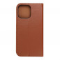 Apple iPhone 14 Pro Max Book Handytaschen Leather case SMART PRO Elegant  Braun