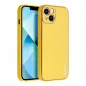 Apple iPhone 14 Plus Hülle Leather Gelb