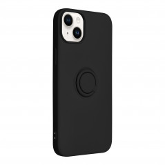 Apple iPhone 14 Plus Hülle Silicone ring Schwarz