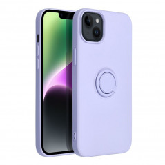 Apple iPhone 14 Plus Hülle Silicone ring Lila (Violet)