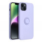 Apple iPhone 14 Plus Hülle Silicone ring Lila (Violet)