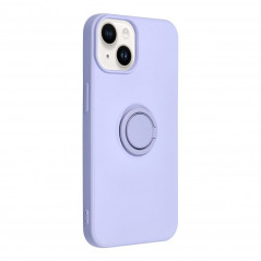 Apple iPhone 14 Plus Hülle Silicone ring Lila (Violet)