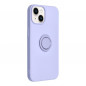 Apple iPhone 14 Plus Hülle Silicone ring Lila (Violet)