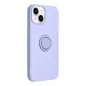 Apple iPhone 14 Plus Hülle Silicone ring Lila (Violet)