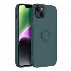 Apple iPhone 14 Plus Hülle Silicone ring Grün