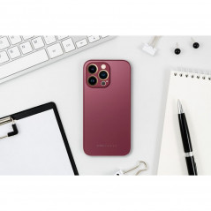 Apple iPhone XR Hülle Roar Matte Glass Stilvoll  Rotwein