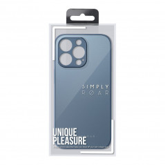 Apple iPhone XR Hülle Roar Matte Glass Stilvoll  Blau