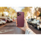 Apple iPhone 12 Pro Max Hülle Roar Matte Glass Stilvoll  Rotwein
