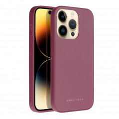 Apple iPhone 14 Hülle Roar Matte Glass Stilvoll  Rotwein