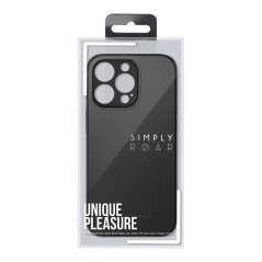 Apple iPhone 11 Pro Max Hülle Roar Matte Glass Stilvoll  Schwarz