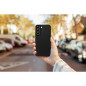 Samsung Galaxy A12 Hülle Roar Matte Glass Stilvoll  Schwarz