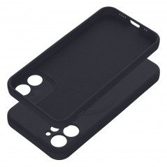 Apple iPhone 12 mini Hülle Silicone Mag Cover MagSAFE  Schwarz