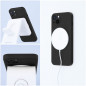 Apple iPhone 12 Pro Max Hülle Silicone Mag Cover MagSAFE  Schwarz