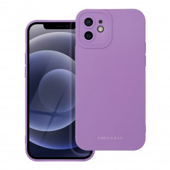 Apple iPhone 12 Hülle Roar Luna Monochromatische, Stilvoll, Ein ästhetisches Accessoire  Lila (Violet)